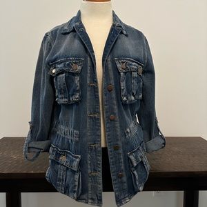 Utility Style Denim Jacket